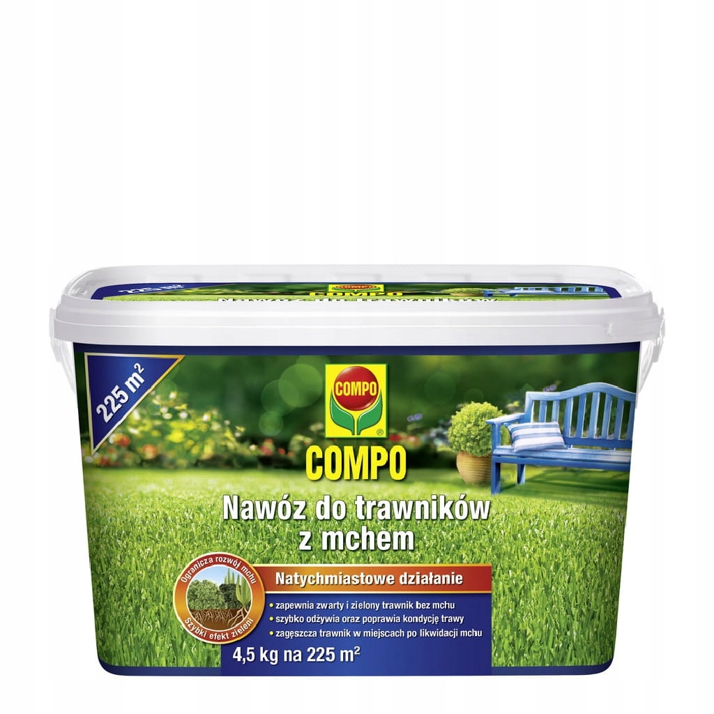 

Compo Nawóz do trawników z mchem 4,5kg