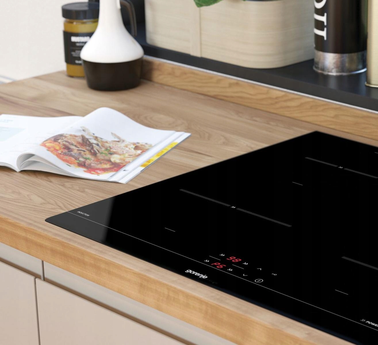 PŁYTA INDUKCYJNA GORENJE Booster Łączonie Pól Minutnik Timer StopGo 60cm Model IT64