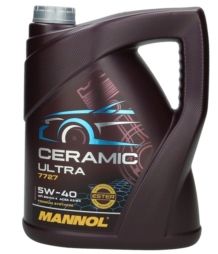 Mannol Syntetyczny Olej Silnikowy 7727 Ceramic Ultra 5w40 5L