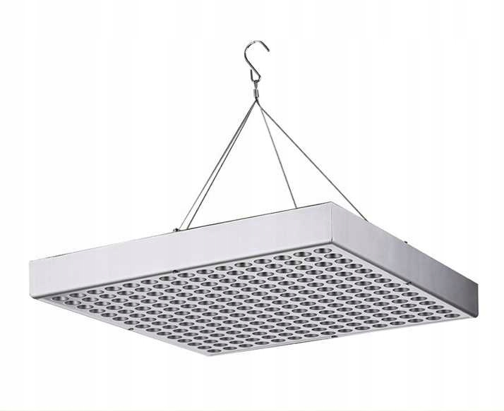 PANEL LAMPA WISZĄCA DO WZROSTU UPRAWY ROŚLIN FULL SPECTRUM 45W 225 LED Długość (cm) 31 cm