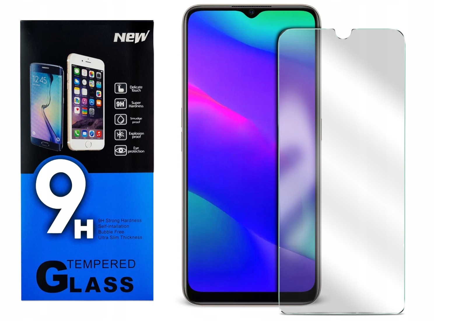 

Szybka Szkło Hartowane Do Oppo A5 A9 2020