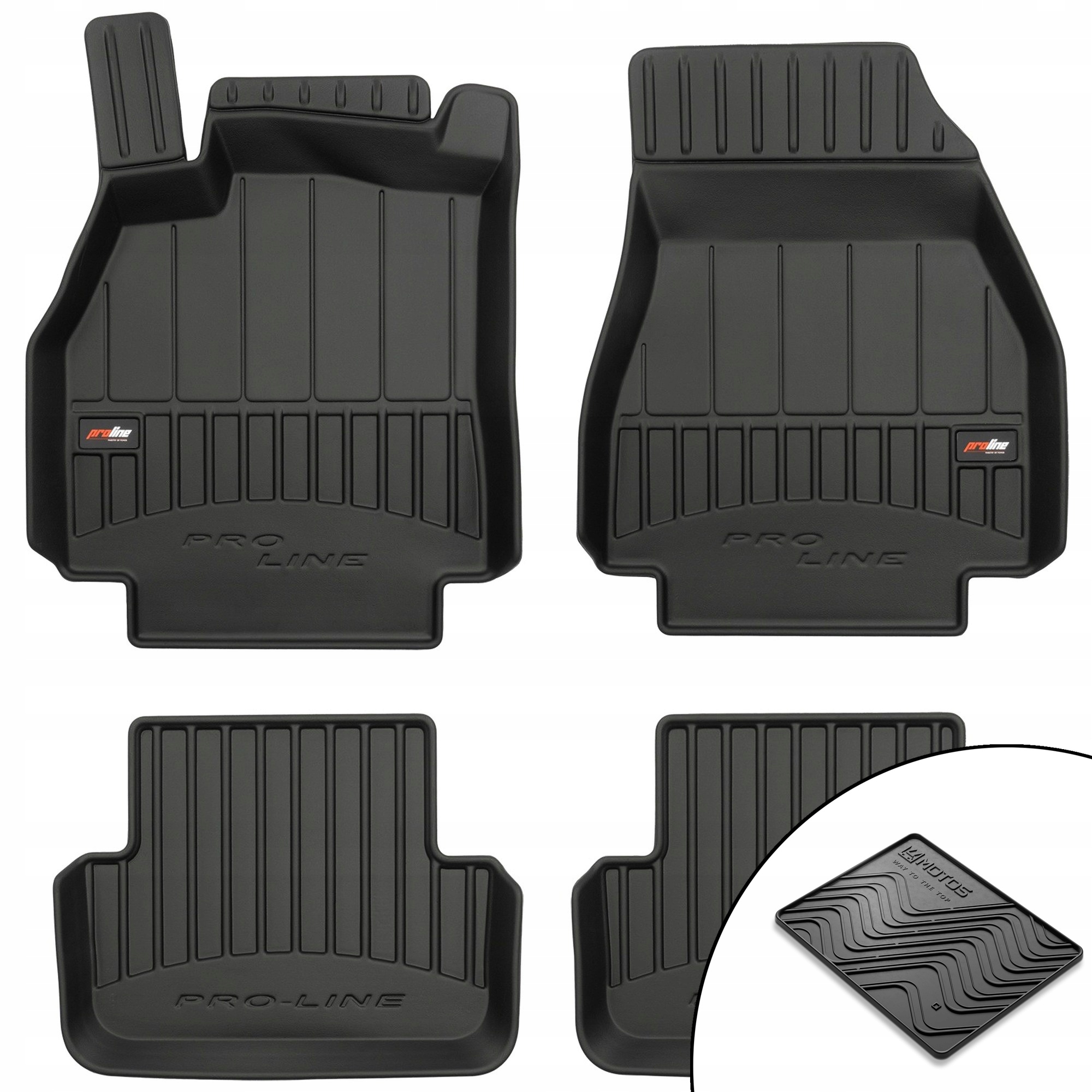 3D gumové koberce Renault Megane II 2002-2009 rohož bonus