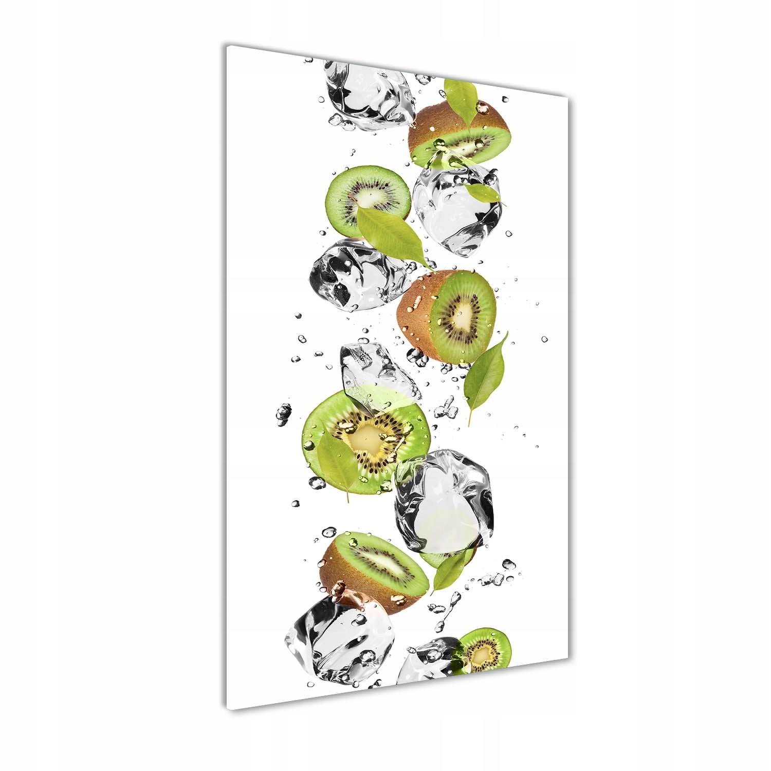 Moderní akrylový fotoobraz Kiwi a voda 50x100 cm