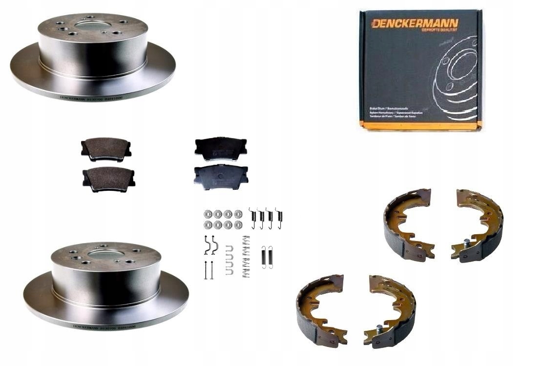 Kotouče Čelisti Toyota Camry 2006-2011 Zadní Sada 281 MM