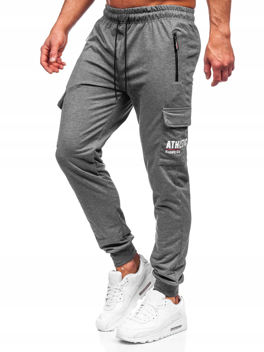 

Spodnie Dresowe Antracytowe JX5061 DENLEY_2XL
