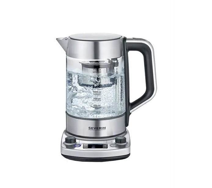 Severin Wk 3422 Kanvica na čaj 1,7L s automatickým sitkom a časovačom