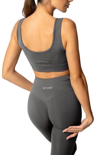 Spaio Dámské sportovní legíny Fitness Flex Innergy 2.0 grafitové L
