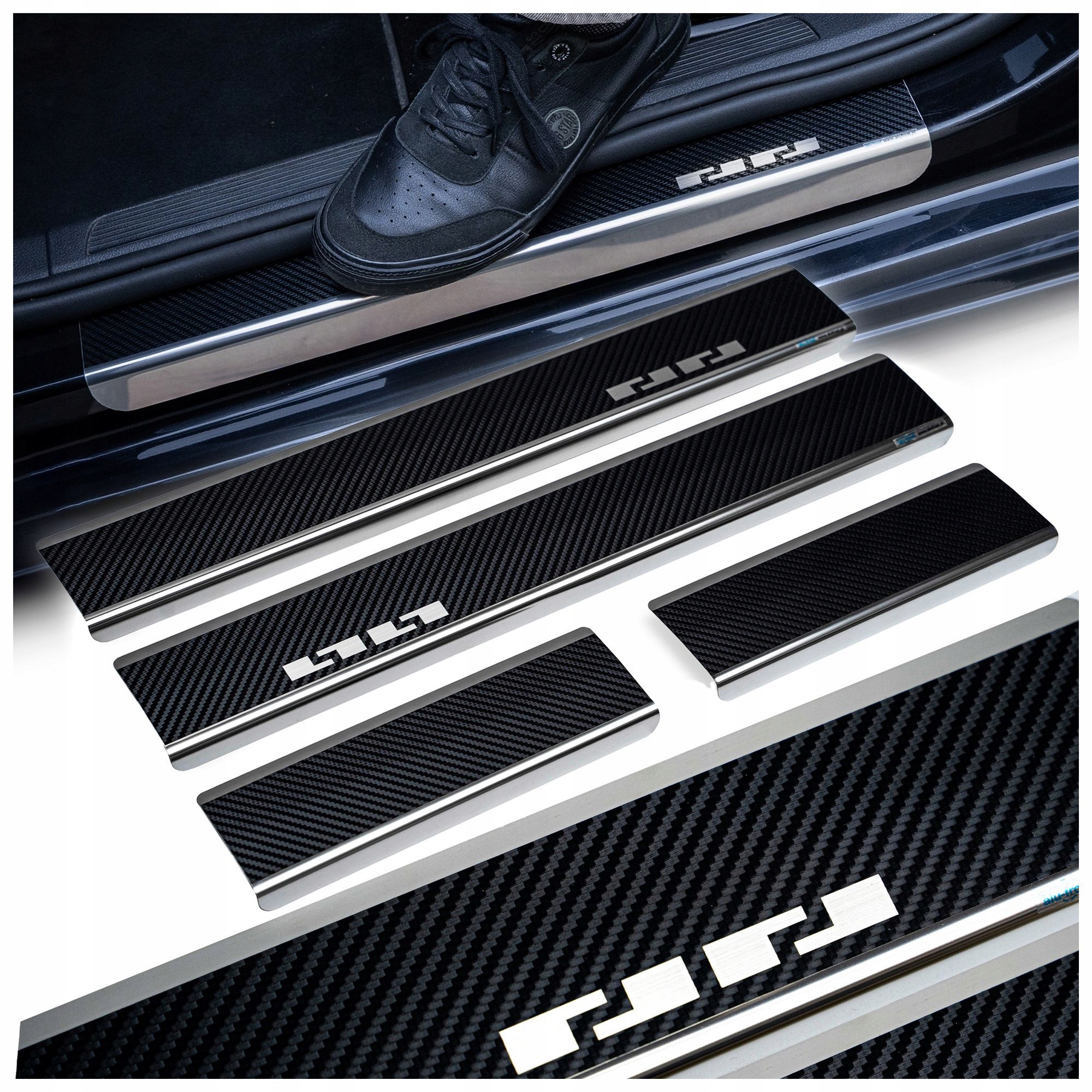 Ochranné krytky prahů pro Hyundai I10 II 2013-2019 Hatchback