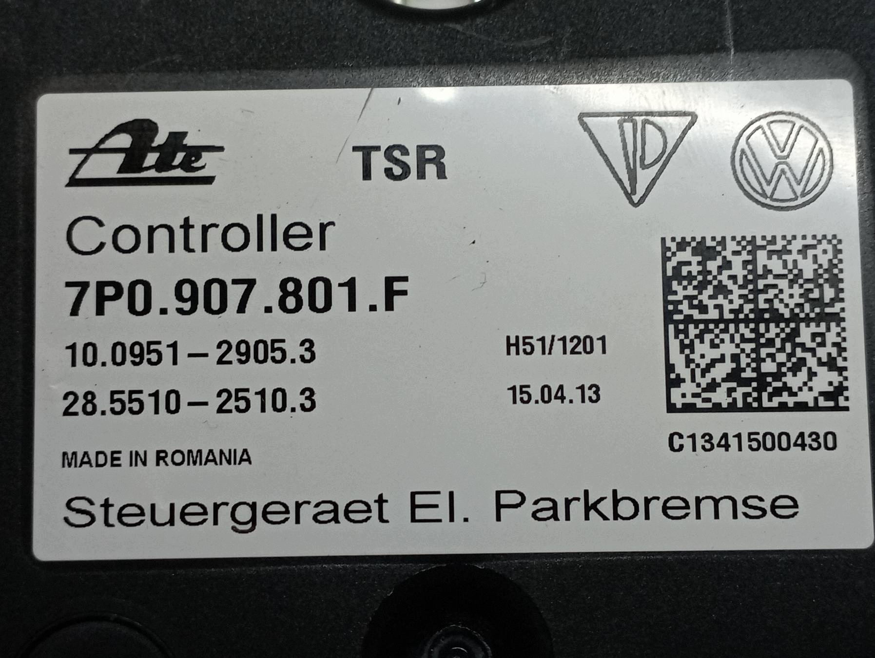 upravljačka elektronske rucne kocnice 7P0907801F Porsche Cayenne II (2010-2017)