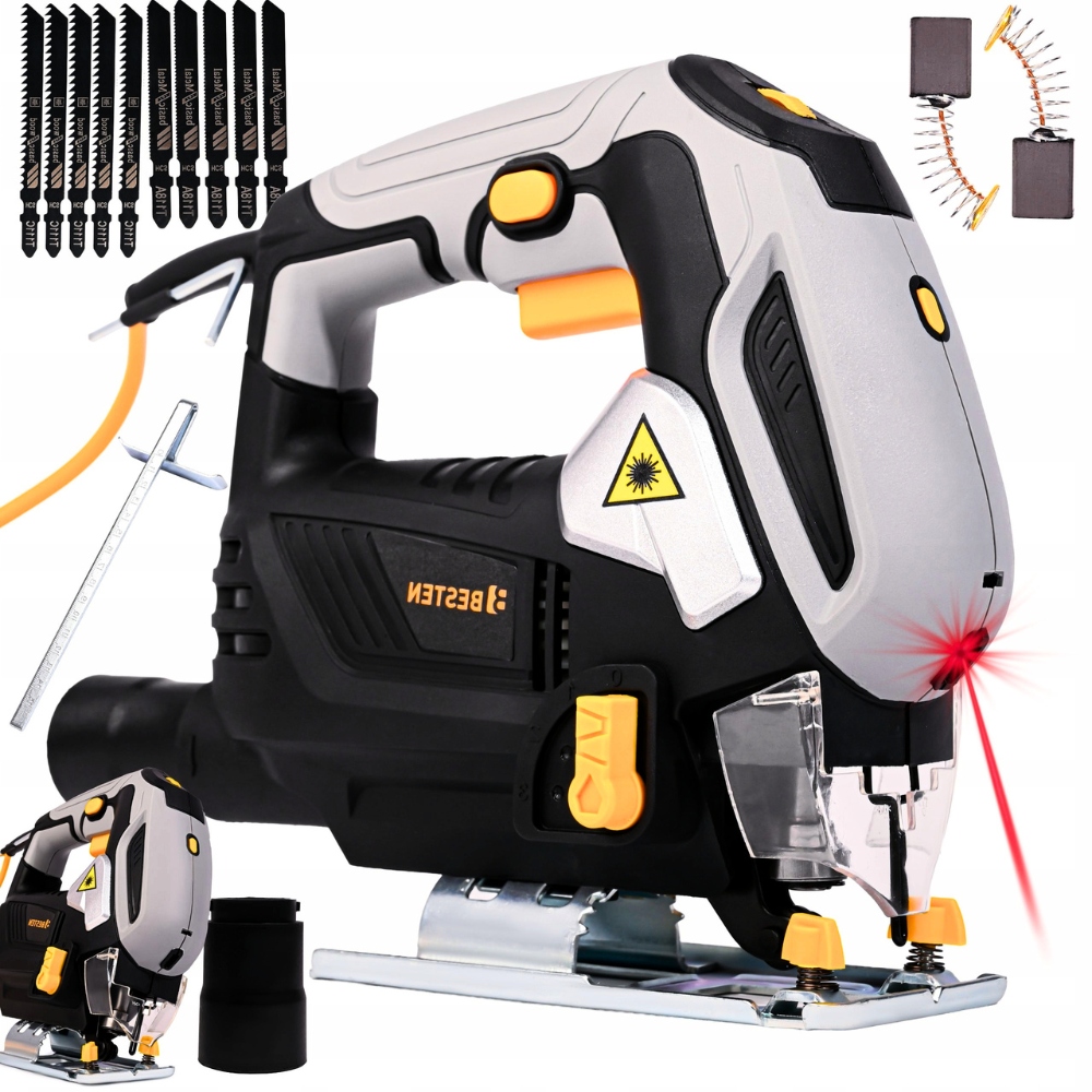 Pila na dřevo, kovová řezačka Laser 10 pilových listů