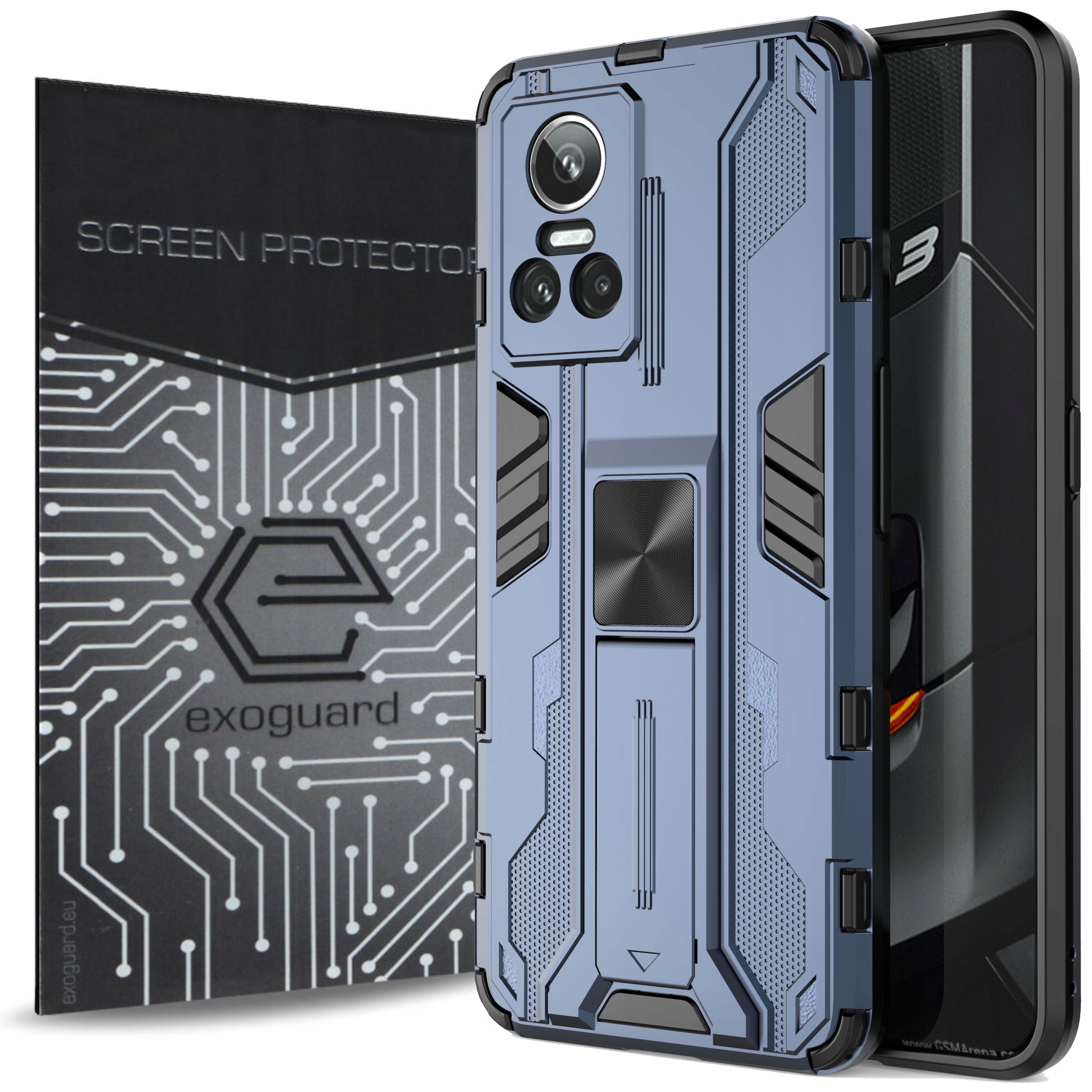 

Obudowa Etui Pancerne+szkło do Realme Gt Neo 3 5G