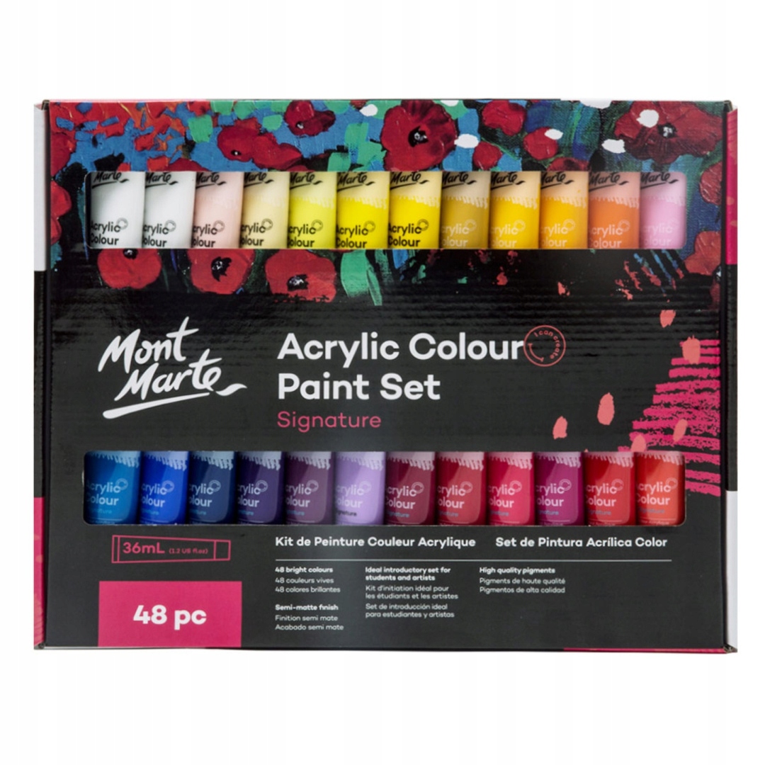 Sada akrylů Mont Marte 48x36ML