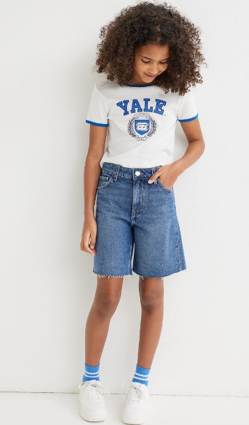 

H&m Jeansowe szorty bermudy roz 158 cm