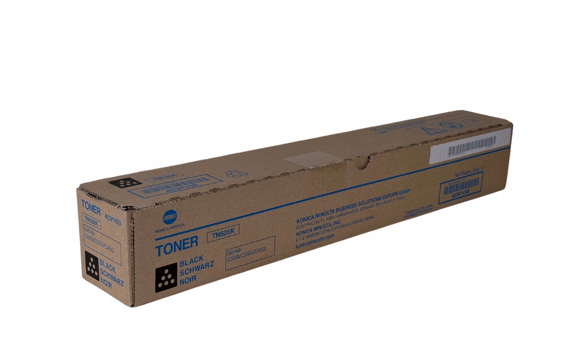 Toner Konica Minolta TN-626 ACV1150 K Originál Black C450i C550i C650i