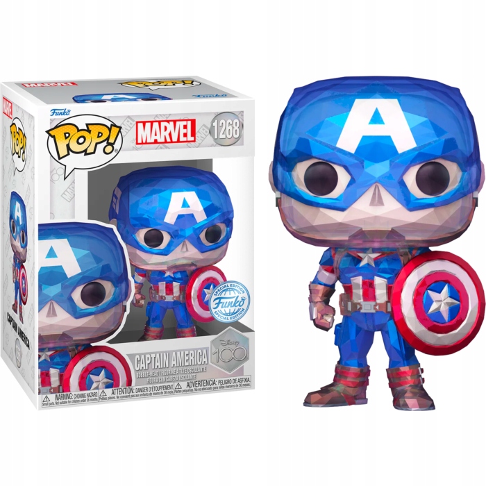Funko Pop Marvel 1268 Captain America (Facet) Special Edition Limitowana Fi