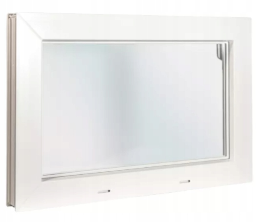 

Aco Okno Gospodarcze Uchylne 60 X 40 Białe Pvc
