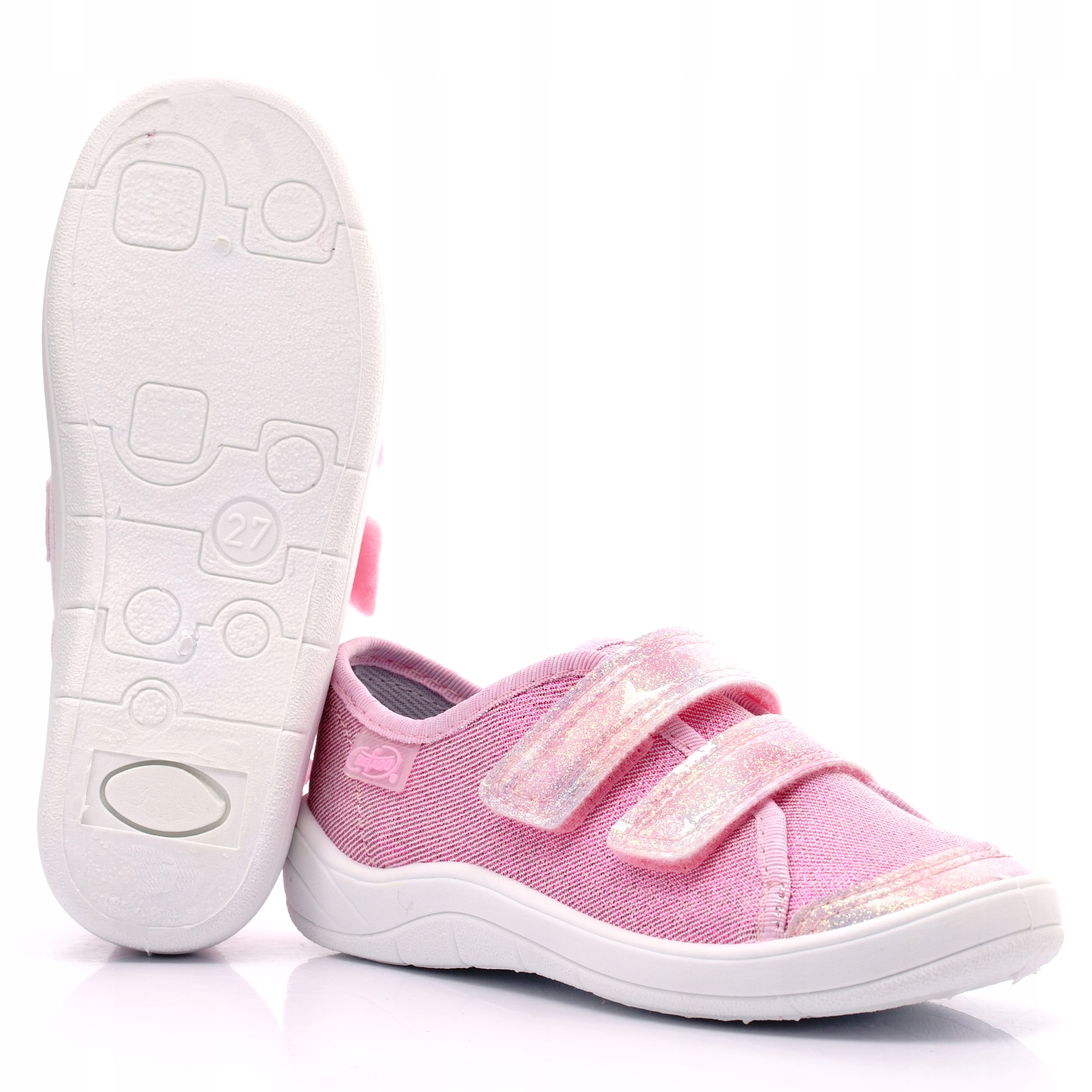 KAPCIE DZIECIĘCE BUTY DO PRZEDSZKOLA BEFADO TRAMPKI 772X006 28 Płeć dziewczynki