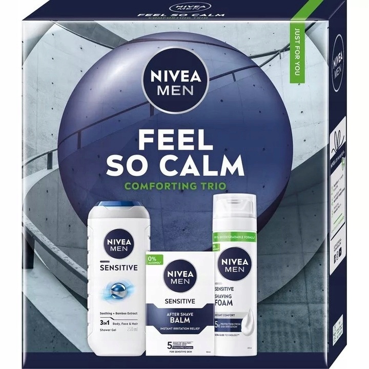 Nivea Men Feel So Calm Pánská Dárková sada