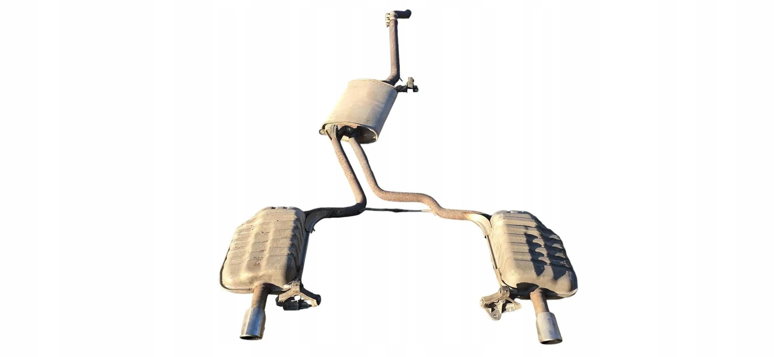 AUDI A4 B6 AVANT 1t ГЛУШИТЕЛЬ КОМПЛЕКТ