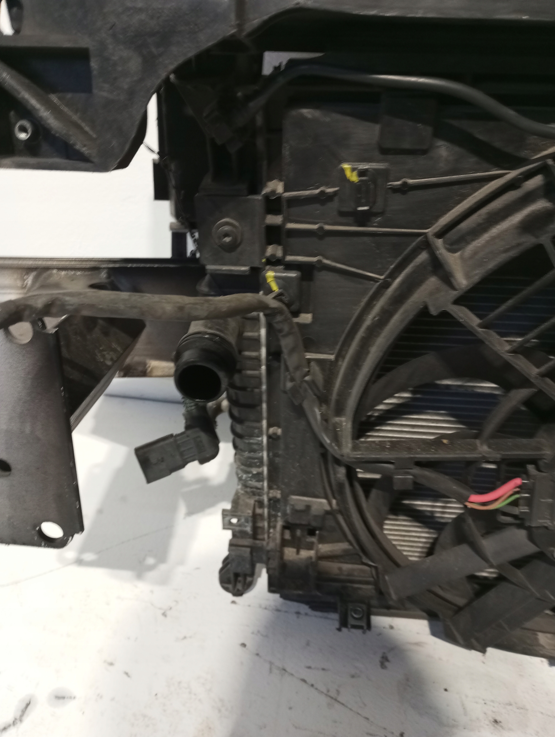 support panel for radiators radiator radiator CITROEN DS7 HYB