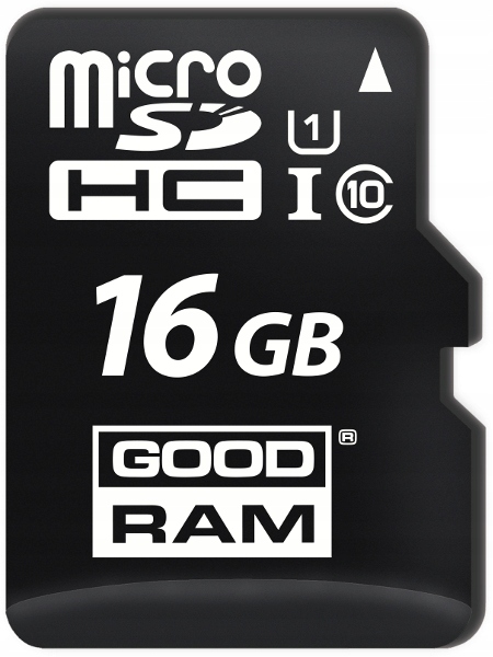 

Karta Pamięci microSD Goodram UHS1 CL10 16GB