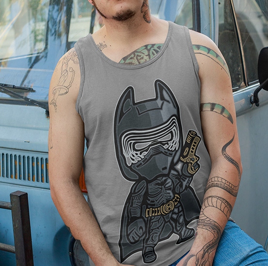 TANK TOP FILMOWE DARKEST NIGHT Rozmiar M