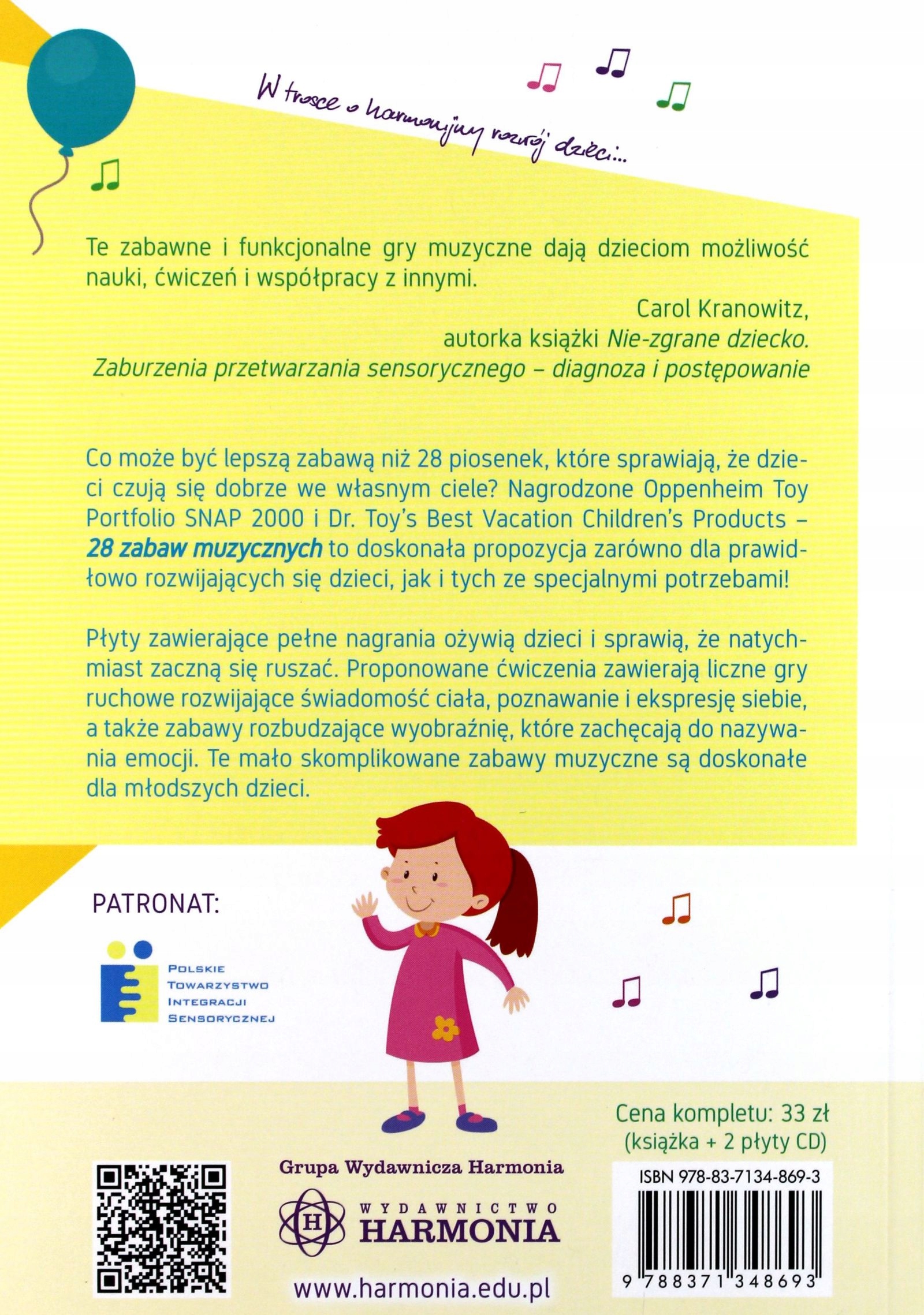 28 ZABAW MUZYCZNYCH (KSIĄŻKA) Stan opakowania oryginalne