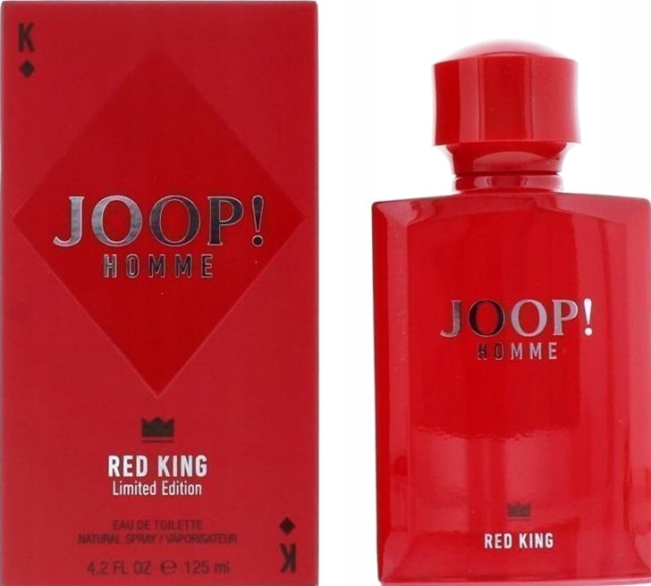 Joop Homme Red King 125ML Eau De Toaletní Voda Unikát