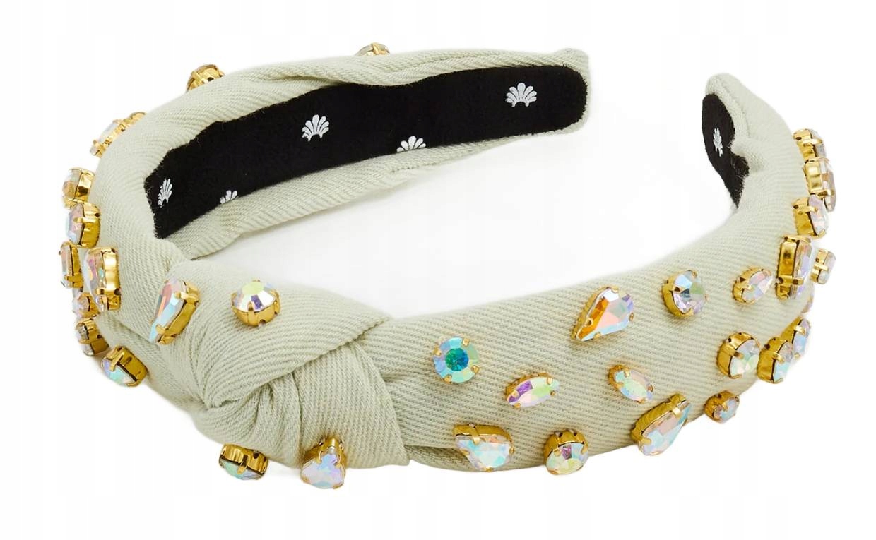 Lele Sadoughi Slim Candy Jeweled Čelenka