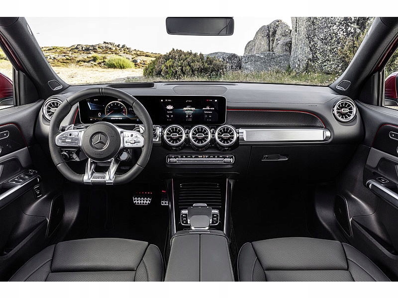 Fólie do interiéru Mercedes Glb Průhledná ochrana interiéru