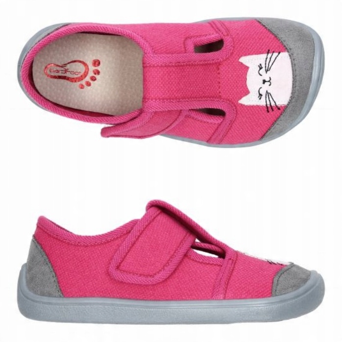 

Kapcie Barefoot Butki Kotek R29