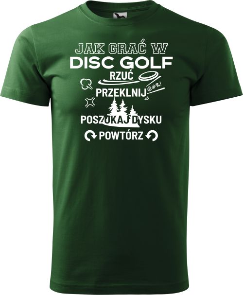 

Koszulka Disc Golf Prezent dla Niego na Urodziny