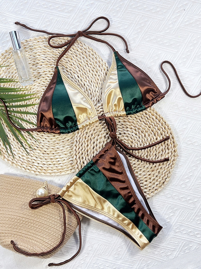 Thong Bikinis 2023 Woman Swimsuit String Halter Mi 14342224332 Allegro.pl