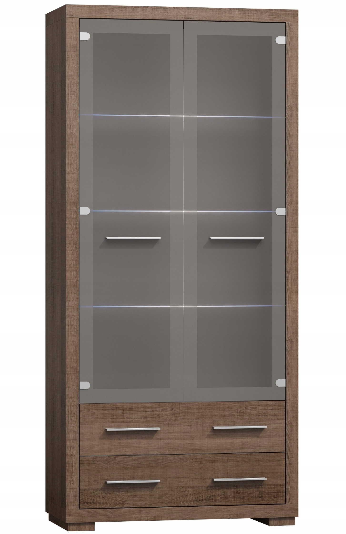 witryna duża szeroka regał zamykany szybą Vegas 13