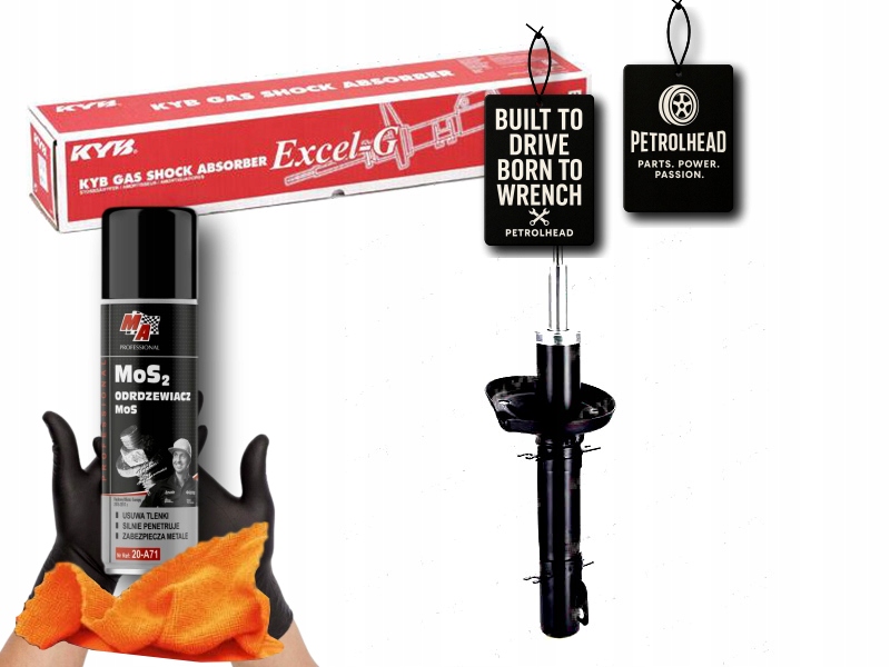 Tlumič Audi Přední A3 Seat Leon, Toledo II Sko #Petrolhead Pro+ Kit1