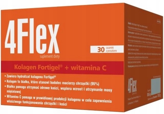 4FLEX COLLAGEN FOR JOINTS VITAMIN C 30 sachets