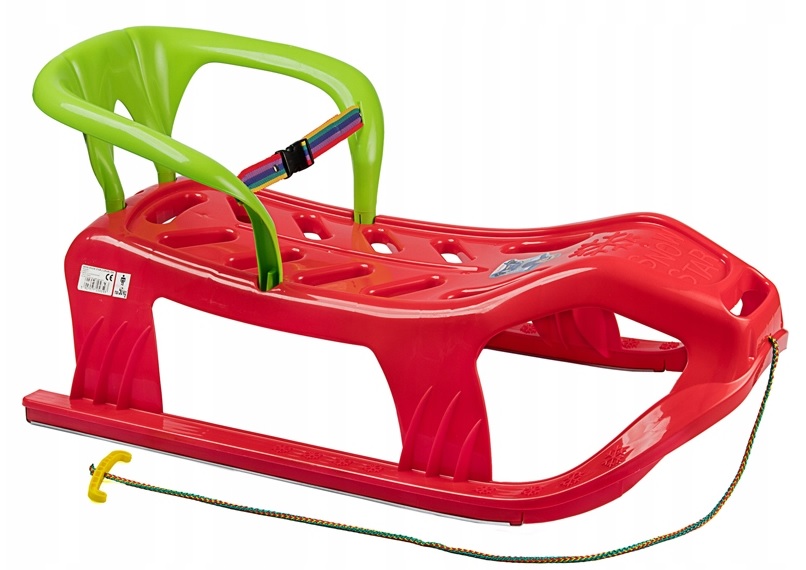 WIELKIE DWUOSOBOWE SANKI Z OPARCIEM I LINKĄ Model Sanki