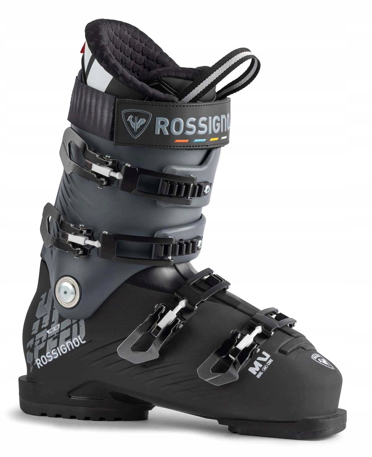 Pánské lyžařské boty Rossignol Hi-speed Pro 100MV černé 285