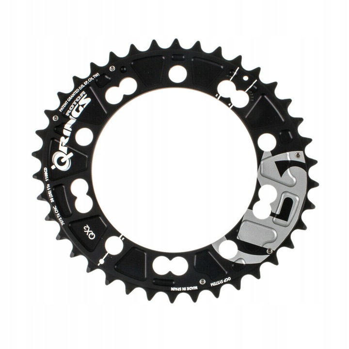 パーツ ROTOR QRINGS 110BCD 11s 36t AERO Rotor Q-Rings