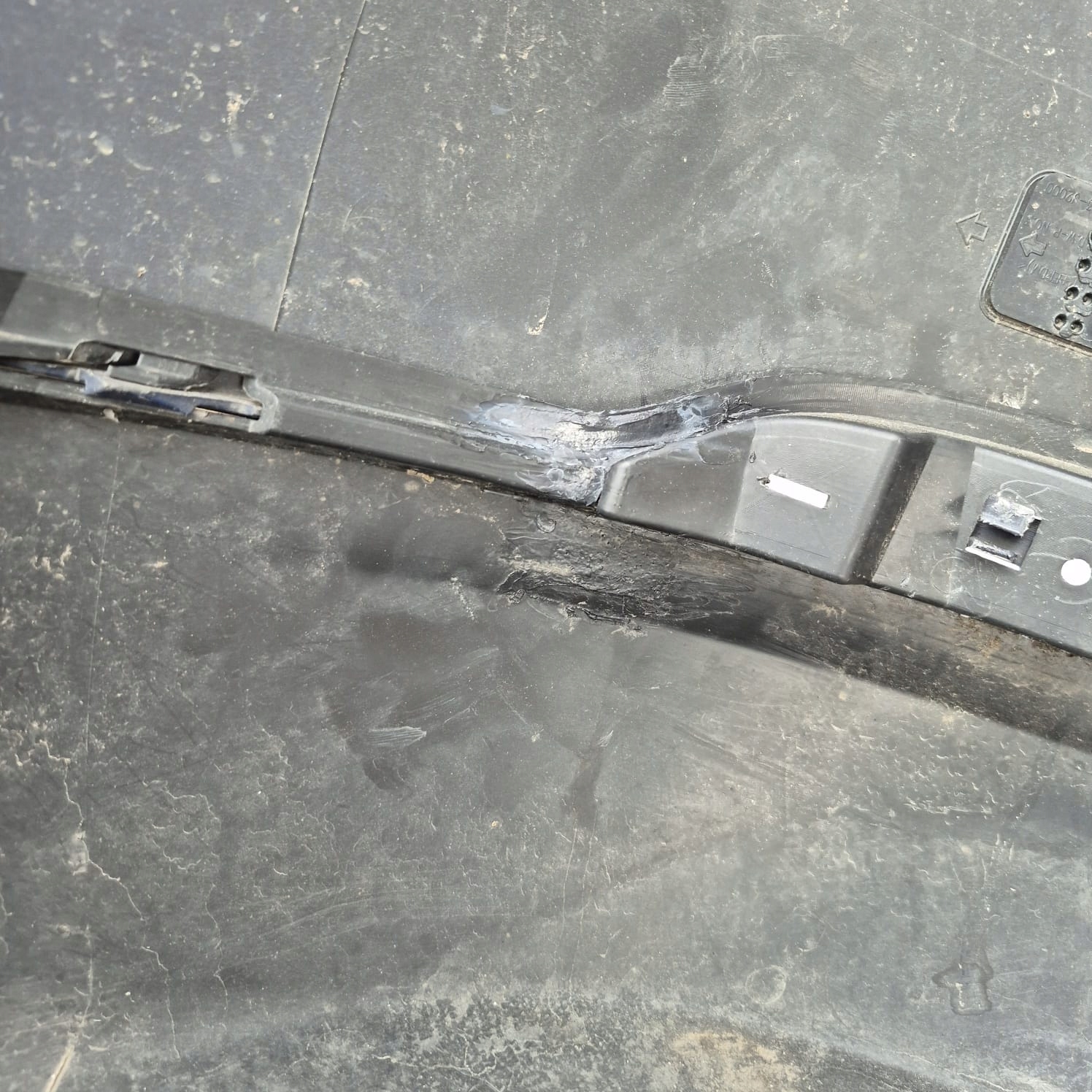 KIA SOUL EV II e-SOUL 19- bumper rear part rear PDC