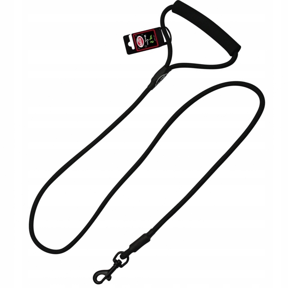 

Smycz dla psa sportowa czarna Wytrzymała