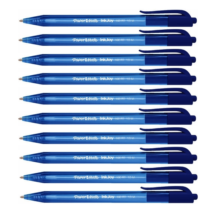 

Długopis automatyczny niebieski Paper 100 Rt x10