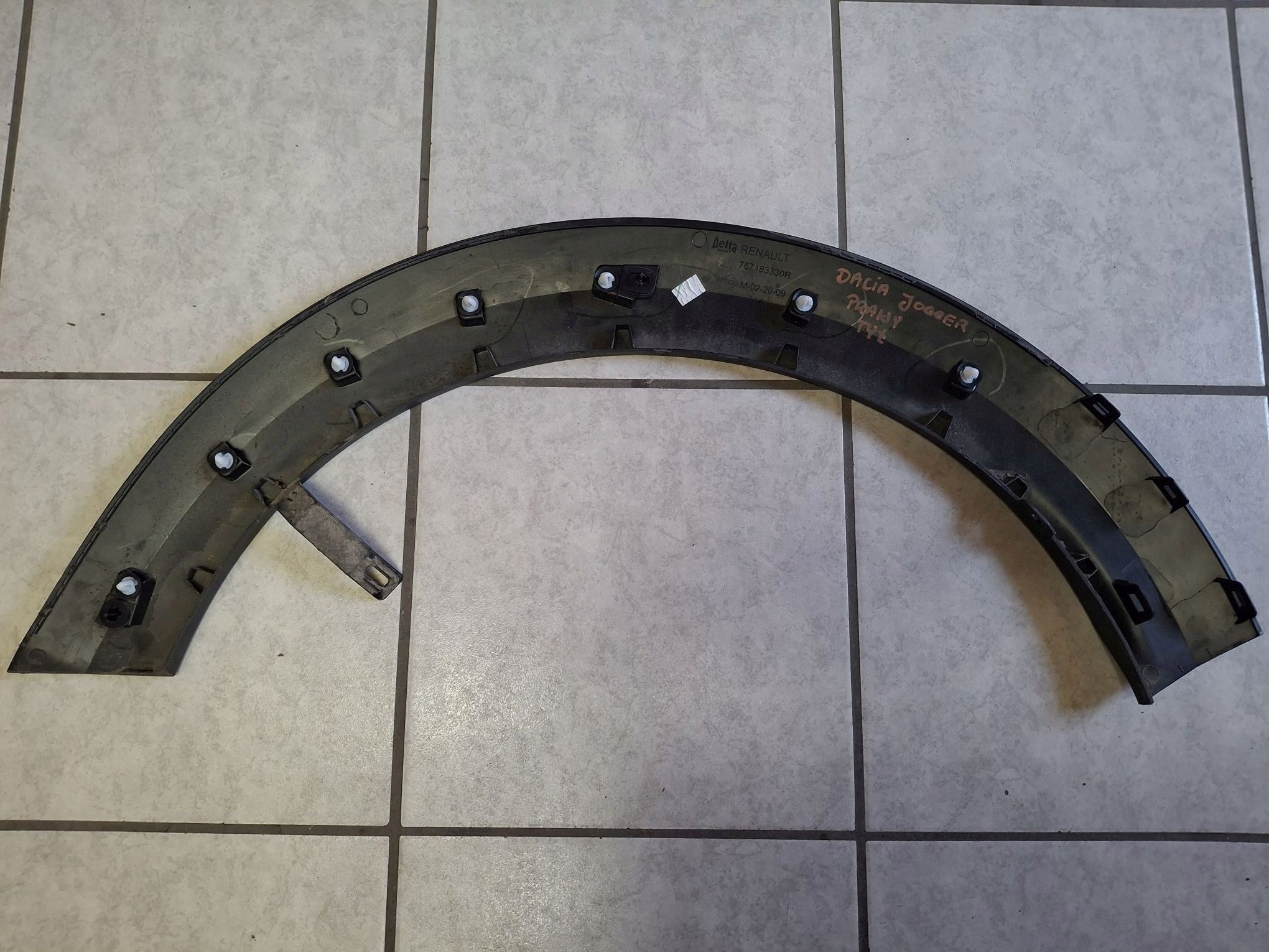 cap for fender rear right DACIA JOGGER 2021R->