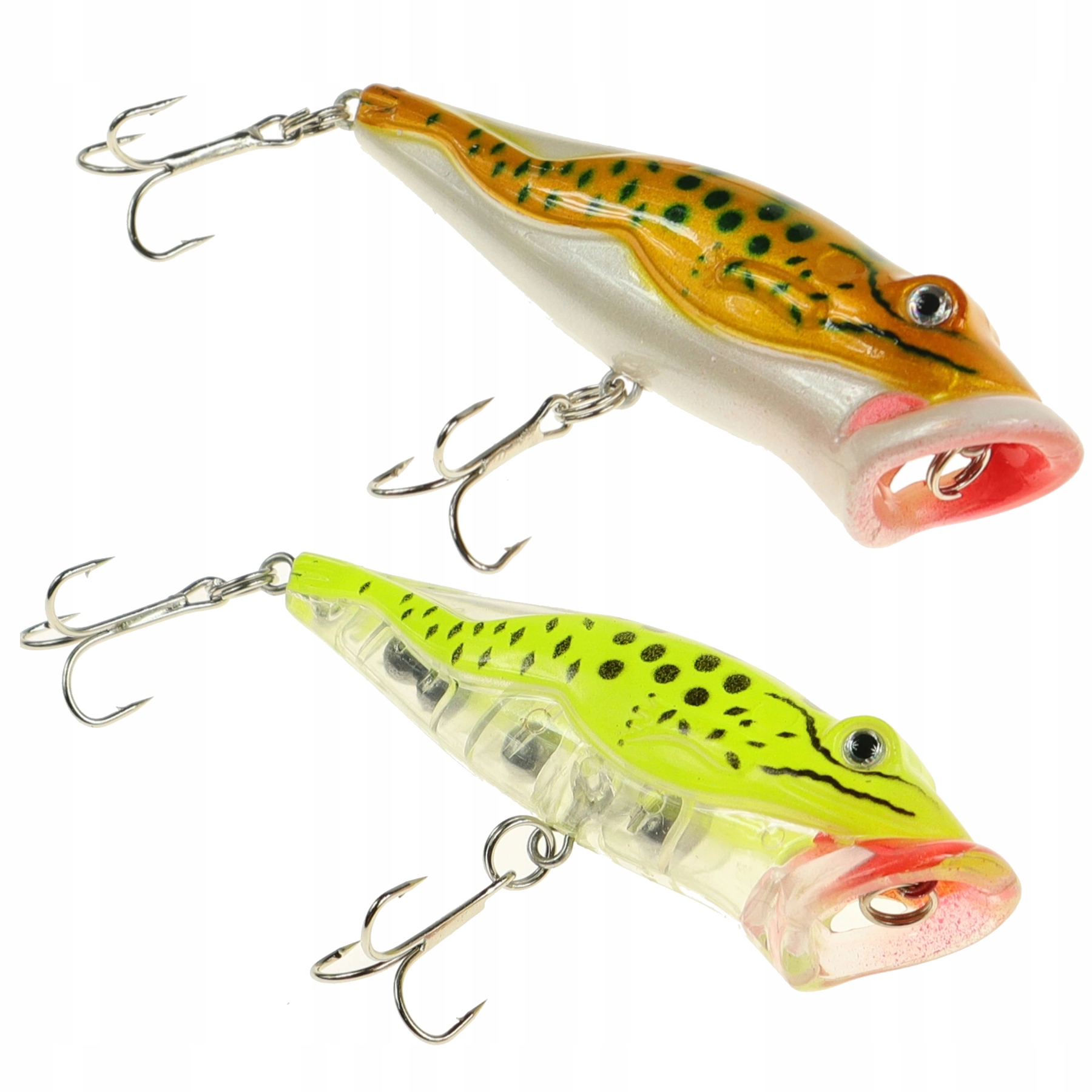 

Wobler powierzchniowy popper żaba 8cm 12g 2 sztuki
