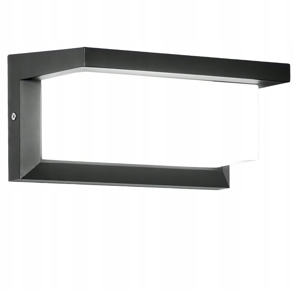 Zahradní nástěnná lampa Led fasádní světlo se soumrakem a pohybovým senzorem