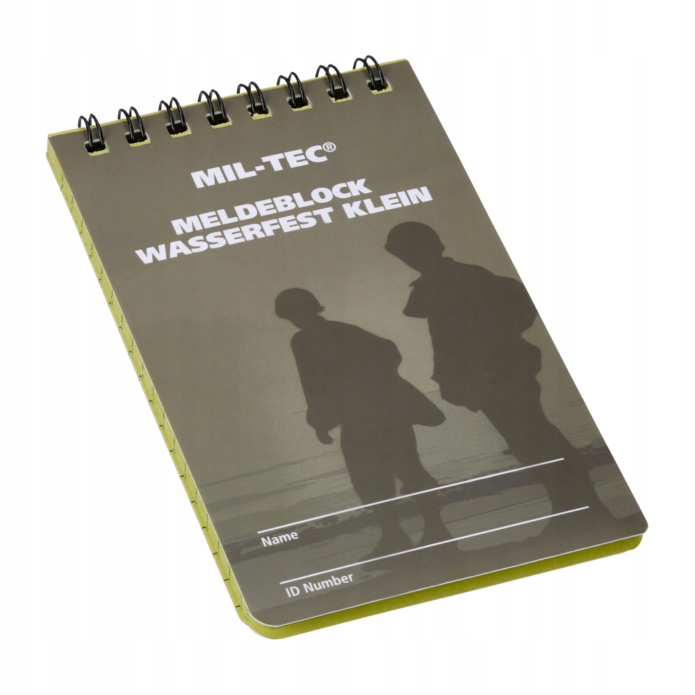Notatnik Notes Dziennik Wodoodporny Mil-tec 150x100mm Olive