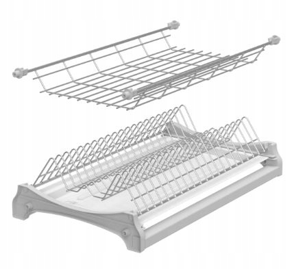 OCIEKARKA DO NACZYŃ DO SZAFKI 60cm JAKOŚĆ P22 Marka Nomet