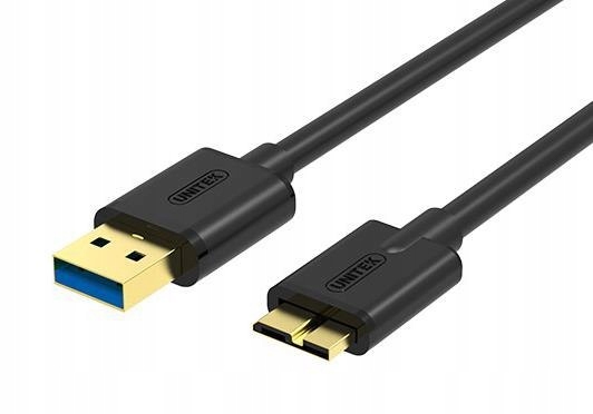 Kabel Usb Unitek Y-C463GBK Usb 3.0 microB/USB M/M 2m