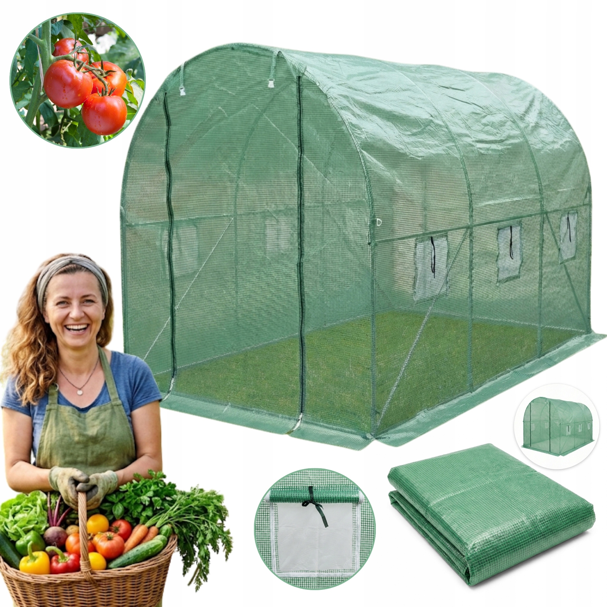 Fólie na zahradní fóliovník Tendo, 2 x 3 m