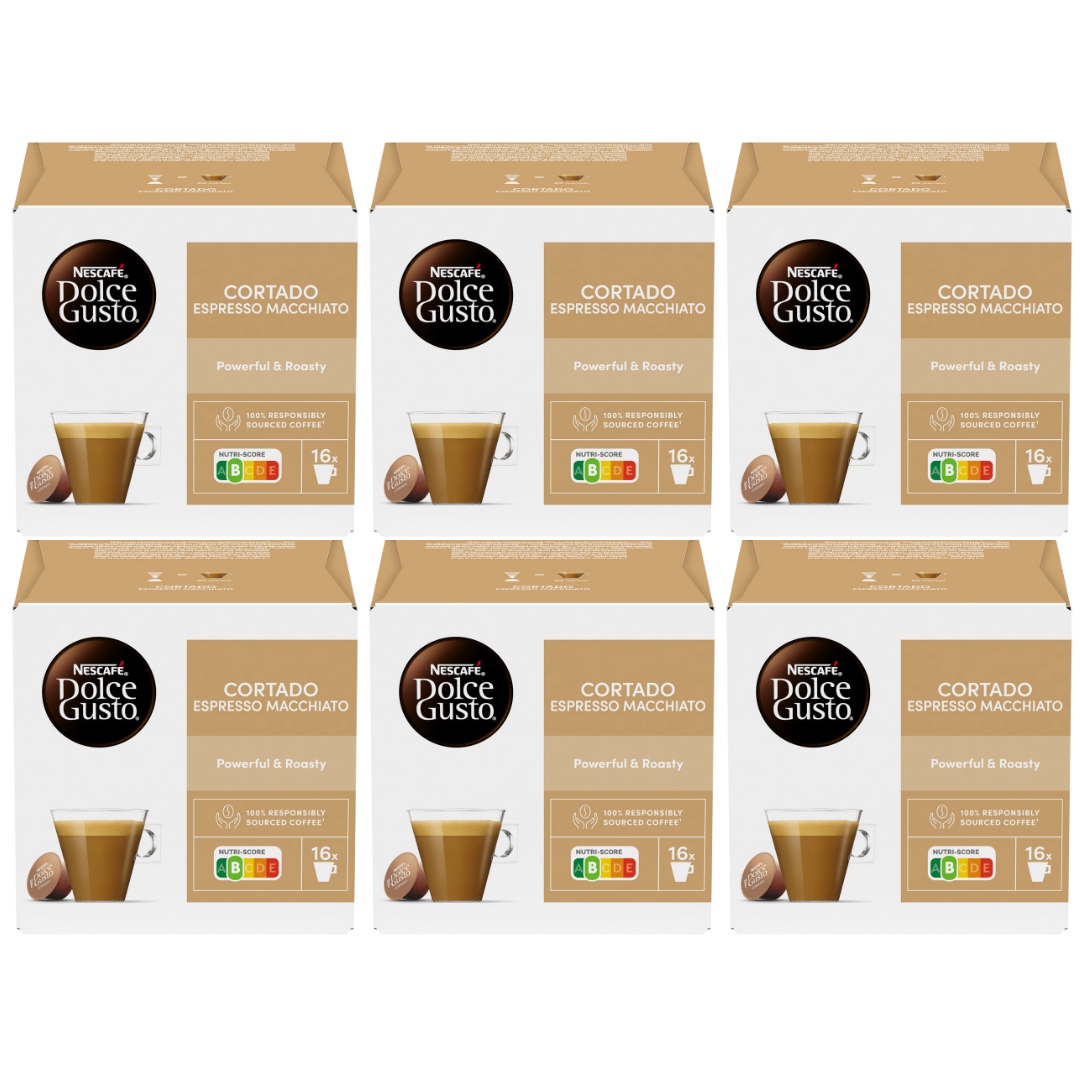 Nescafe Dolce Gusto Cortado Macchiato 6 x 16 kapsułek
